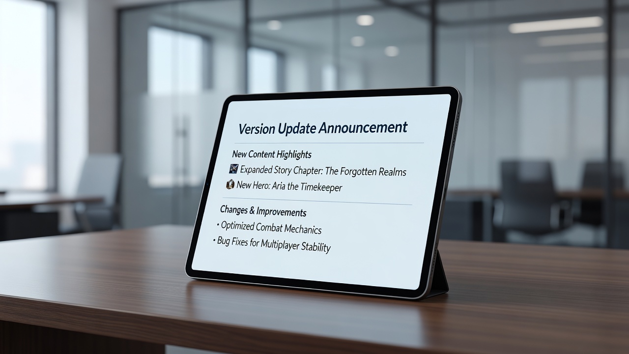 Version Update